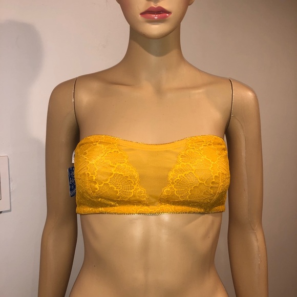 Free people Malinda gold Bandeau top - Picture 3 of 5